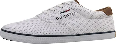Productafbeelding van Bugatti Alfaro Herrenschuhe Freizeitschuhe sportlicher Schnürer Weiß