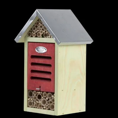 Image de Hotel à insectes en bois- M