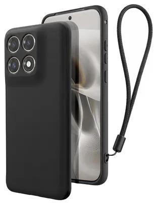 Obrázok produktu pre Avizar, ochranný obal pre Motorola Edge 70 Fusion, mäkká ochrana s príjemným dotykom a pútkom, čierna farba