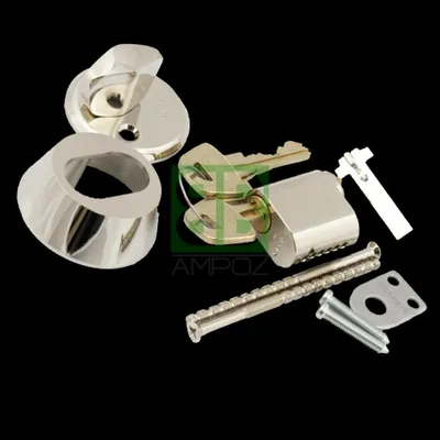 Produktbild von Zylinder 363105-120-011 Chrom 3 Schlüssel