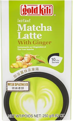 Produktbild von Gold Kili Matcha Ingwer Latte 250g Instant Matcha Ginger Latte