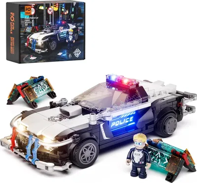Immagine prodotto di FunWhole Cyberpunk FO9043 Auto della polizia FO9043