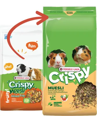 Productafbeelding van Versele-Laga Crispy Cavia muesli | 850 g, 2,5 kg, 9 kg en 20 kg 9KG