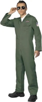 Image de Smiffys - Combinaison pour homme - Costume SM1542 (M) (Vert)
