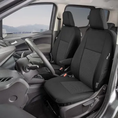 Produktbild von Maß-Sitzbezüge kompatibel mit Ford Tourneo Courier  Vorne 1te-Reihe (2x Einzelsitz) Z460640