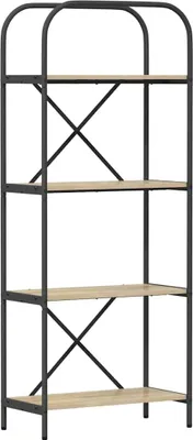 Image de Étagère Chêne Sonoma 60 x 30 x 146 cm Bois d'ingénierie