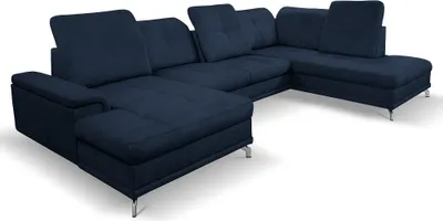 Produktbild von FurMeb24 - Ecksofa FOX U  - LINKE SEITE , Sofa mit  Bettk€sten und Schlaffunktion - VENA 12