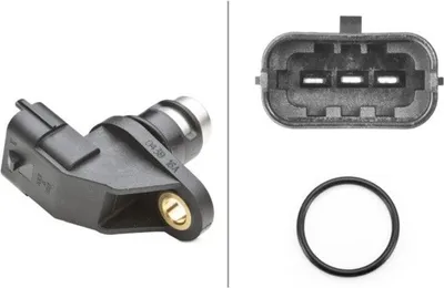 Produktbild von Sensor Nockenwellenposition Hallsensor 3-polig HELLA für u.a. MB E-KLASSE