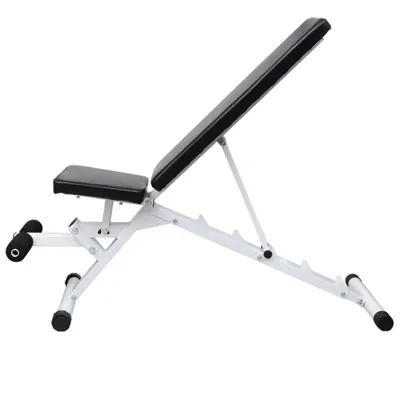 Immagine prodotto di Panca da Palestra con Bilanciere e Set di Manubri 60,5 kg