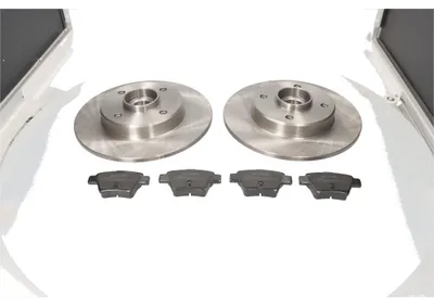 Produktbild von MAPCO Bremsenset Hinten Bremsscheiben Beläge Satz passend für PEUGEOT 207 (WA, WC) 249mm