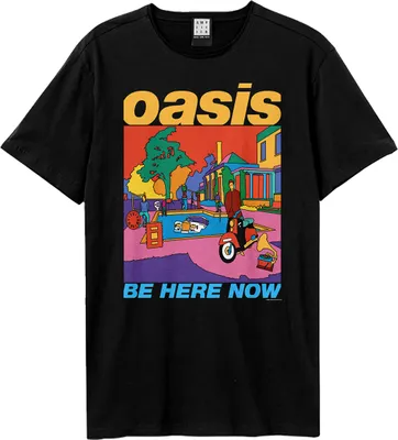 Produktbild von Amplified - "Be Here Now" T-Shirt für Herren/Damen Uni GD2175 (L) (Schwarz)