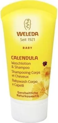 Produktbild von WELEDA Calendula-Waschlotion & Shampoo, 20 ml Gel