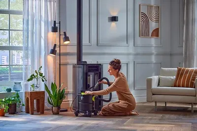 Image de Aspirateur à cendres roulettes ASZ2020 - 20L - 1000W