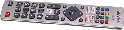 Image de Sharp SHW/RMC/0134N Télécommande pour téléviseur (voir description)
