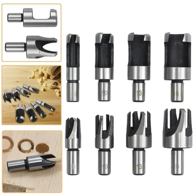 Produktbild von 8-teiliges HSS-Holzbohrer-Set mit 6 mm / 10 mm / 13 mm / 16 mm Durchmesser