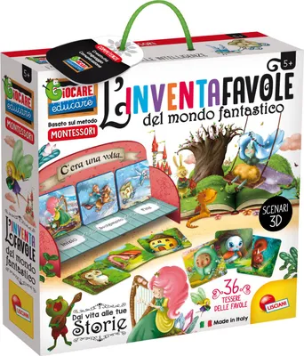 Immagine prodotto di Lisciani Montessori L'Inventafavole Del Mondo Fantastico