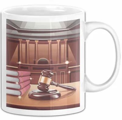 Produktbild von Gerichtsschreiber Tasse Geschenk Lustige Geschenkidee Spruch Für Gerichtspersonal (Weiß)