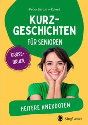 Obrázok produktu pre Heitere Anekdoten: Kurzgeschichten für Senioren mit angenehm großer Schrift