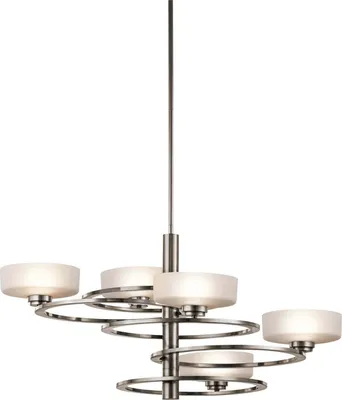 Produktbild von Elstead Aleeka LED Kronleuchter G9 4-fach Klassisches Zinn