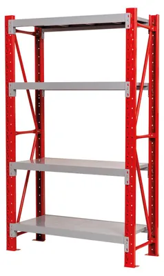 Produktbild von Schwerlastregal Mod. Industrie - Höhe: 2000 mm, Breite: 1205 mm, Tiefe: 500 mm