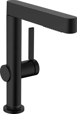 Produktbild von hansgrohe Finoris Einhebel-Waschtischarmatur 230 mit Ausziehbrause, 2 Strahlarten und Push-Open Ablaufgarnitur, Ausladung 178mm, 76063670