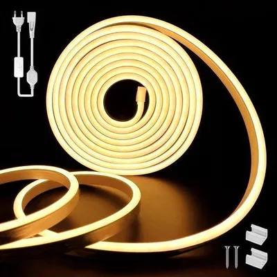 Obrázek produktu pro 2m flexibilní LED páska s teplou bílou barvou světla (3000 K) pro venkovní použití