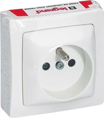 Image de ASL prise 2 pôles + terre F/B saillie blanc