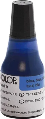 Image de COLOP 371789 Encre de marquage Colop bleue 25ml
