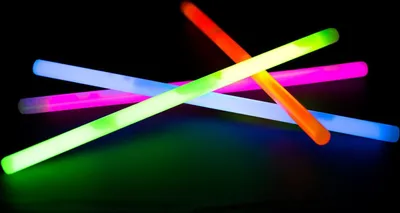 Produktbild von 5 Große Knicklichter 5 FARBEN MIX 300 x 15 mm