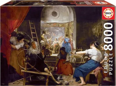Image de Puzzle 8000 pièces The Spinners ou La Fable d'Arachné, Diego Velázquez 18584