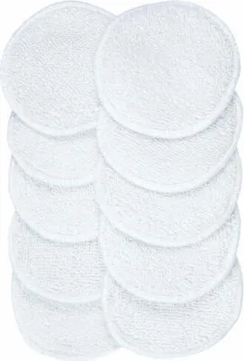 Immagine prodotto di Blomus Make-Up Entfernungspads 10er-Set Asea White, Abschminkpads, Baumwolle, 8 cm, 66342