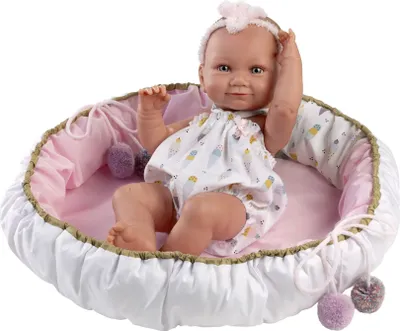 Image de Llorens 73806 NEW BORN DOLL - poupée réaliste avec corps en vinyle - 40 cm
