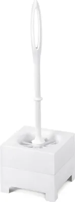 Produktbild von Nölle Profi Brush WC-Garnitur zur Wandmontage, Ø 75 mm, weiß PP-Borste | 1 Stück