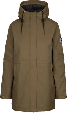 Productafbeelding van Trespass - "Wilma" jas, waterdicht, voor dames, model TP6665 (maat L) (donkergroen)