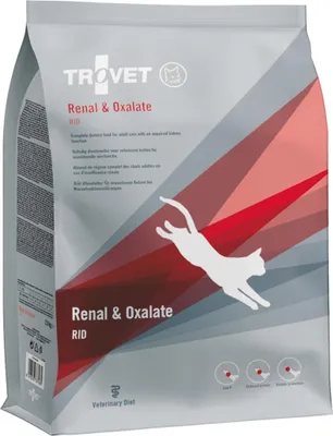 Image de Croquettes TROVET Renal & Oxalate RID pour chats - 2,5 kg