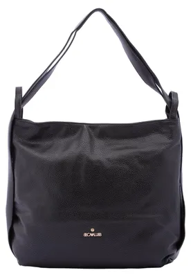 Zdjęcie produktu dla Torba na Ramię Damska  z Zamkiem B Cavalli Czarna Black B UNICA 40x33x11 cm