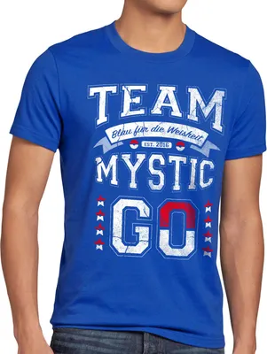 Produktbild von style3 Team Blau Mystic Herren T-Shirt Weisheit
