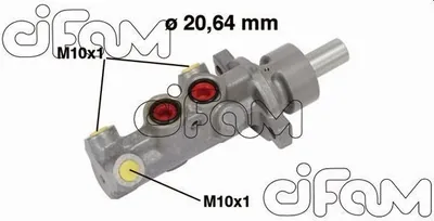 Produktbild von CIFAM 202-708 Bremszylinder Hauptbremszylinder für TOYOTA Yaris Schrägheck (P1)