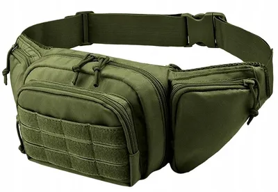 Produktbild von Militärbeutel - Taktische Hip-Pad - Vielseitigkeit - Molle-System - Organisation - Elastische Befestigungsgurte - Verstellbarer Riemen