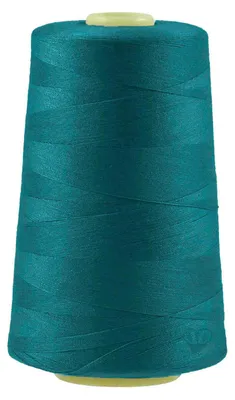 Produktbild von 4572m Qualitäts Overlock-Garn Overlock-Nähgarn  Farbe 821 - 860, Farbe:A843 dunkles petrol