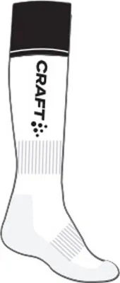 Produktbild von Craft Progress 2.0 Contrast Stutzenstrumpf - Weiß / Schwarz