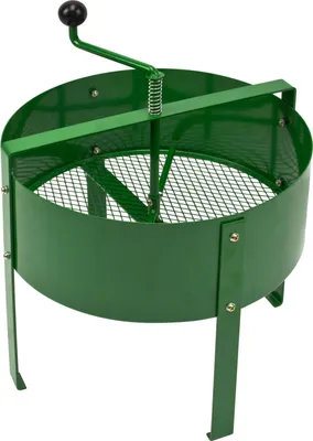 Kestek Metall Handkurbelsieb HKS15, Ø 40cm, 15l, grün, Gitterblech 4066986405983 410333 40598KT 40598