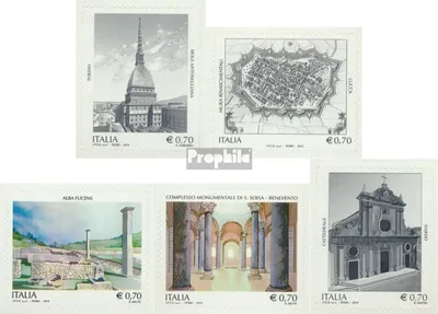 Produktbild von Briefmarken Italien 2013 Mi 3663-3667 (kompl.Ausg.) postfrisch Kunsterbe