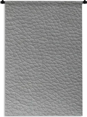 Produktbild von MuchoWow® Wandteppich Wandbehang Leder - Strukturiert - Leder-Optik - Orange 90x135 cm Tapisserie Dekoration Wandtuch - Baumwolle - Wandskulptur