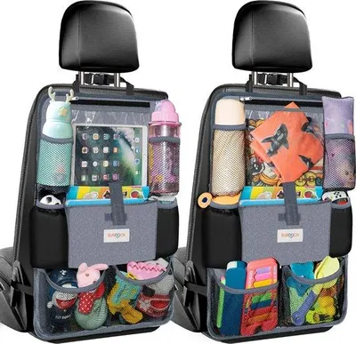 Produktbild von Tablet-Halter für 11 Zoll, 8 Fach-Ablage, wasserdicht, Kindersitz-Organizer