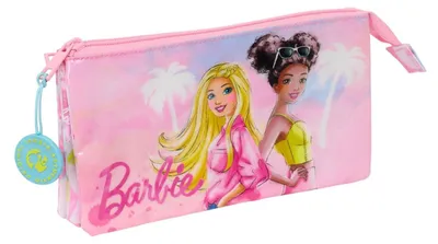Obrázok produktu pre Kozmetická taštička Barbie Painterly (trojkomorová)