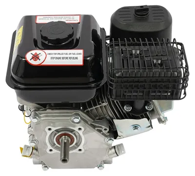 Produktbild von Benzinmotor 212cc - 4-Takt Universalmotor - 3kW 7,5PS 3600 U/min - Luftgekühlt einzylindrig - Seilzugstart - Schwarz