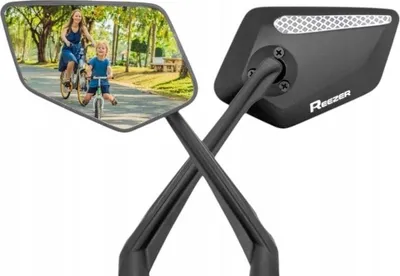 Zdjęcie produktu dla Reezer Lusterka Rowerowe Zestaw Prawe I Lewe Regulowane 360°