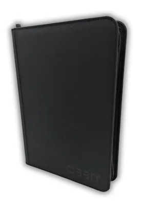 Produktbild von BBTT Premium TEX-Skin 9-Pocket Zip Album SCHWARZ 360 Sammel-Karten Binder