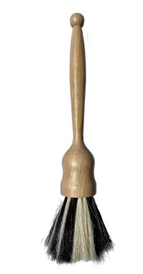 Produktbild von Handgefertigter Staubpinsel aus Ziegenhaar